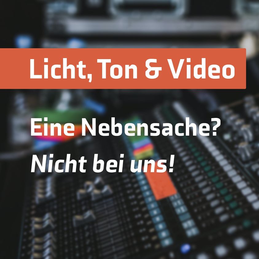 Neue Termine: Grundkurs: Licht, Ton, Video